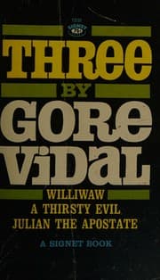 Tapa de THREE (3:) Williwaw; A Thirsty Evil; Julian the Apostate