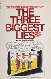 Tapa de The three biggest lies