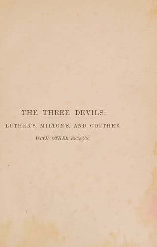 Tapa de The Three Devils