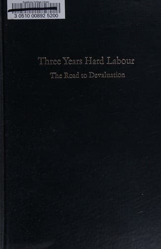 Tapa de Three years hard Labour