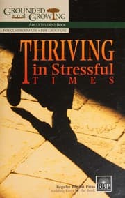 Tapa de Thriving In Stressful Times