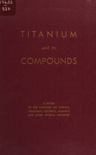 Tapa de Titanium and its compounds