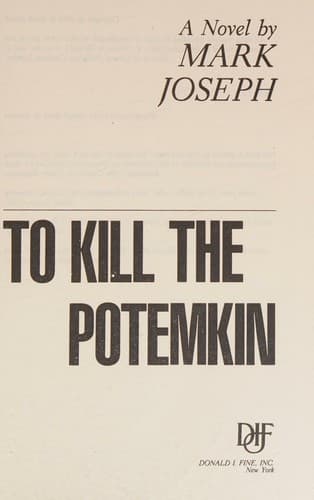 Tapa de To Kill the Potemkin