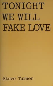 Tapa de Tonight We Will Fake Love