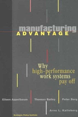 Tapa de Manufacturing Advantage