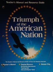 Tapa de Triumph of the American nation