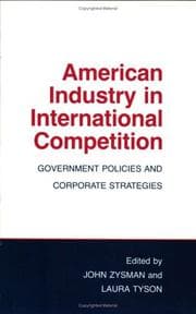 Tapa de American Industry in International Competition