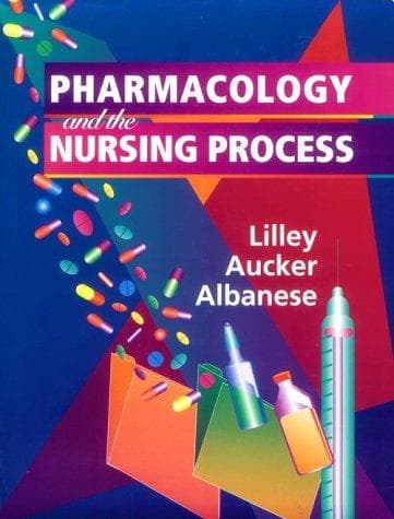 Tapa de Pharmacology and the nursing process