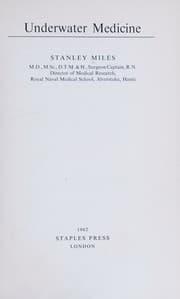 Tapa de Underwater Medicine