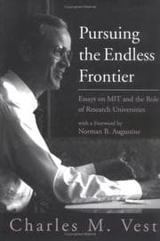 Tapa de Pursuing the Endless Frontier