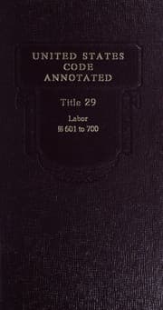 Tapa de United States Code Annotated