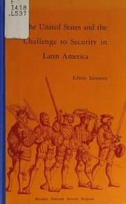 Tapa de The United States and the challenge to security in Latin America
