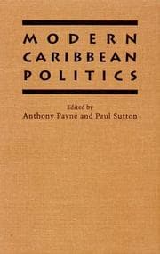Tapa de Modern Caribbean politics