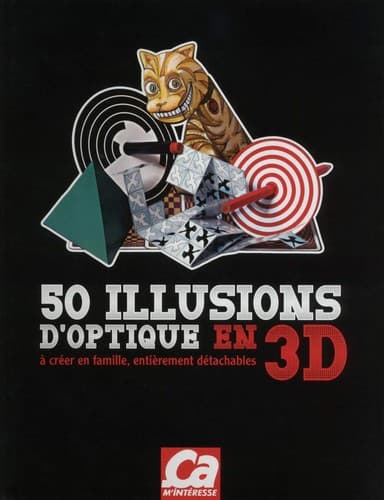 Tapa de 50 illusions d'optique en 3D