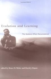 Tapa de Evolution and learning