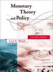 Tapa de Monetary Theory and Policy