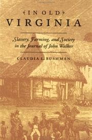 Tapa de In old Virginia