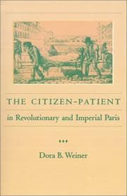 Tapa de The Citizen-Patient in Revolutionary and Imperial Paris