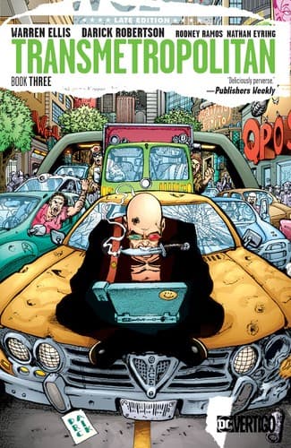 Tapa de Transmetropolitan Book Three