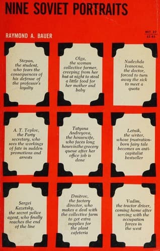 Tapa de Nine Soviet portraits