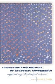 Tapa de Competing Conceptions of Academic Governance
