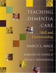 Tapa de Teaching Dementia Care