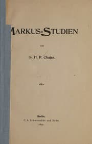 Tapa de Markus-Studien