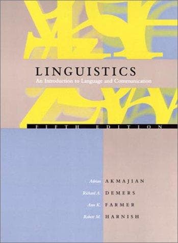Tapa de Linguistics