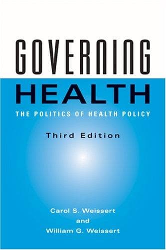 Tapa de Governing Health
