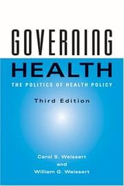 Tapa de Governing Health