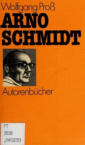 Tapa de Arno Schmidt