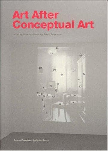 Tapa de Art after conceptual art