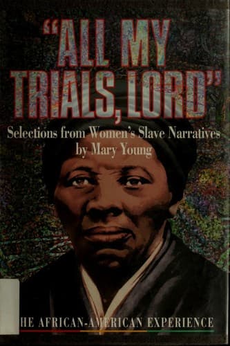 Tapa de All my trials, Lord