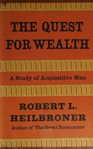 Tapa de The quest for wealth