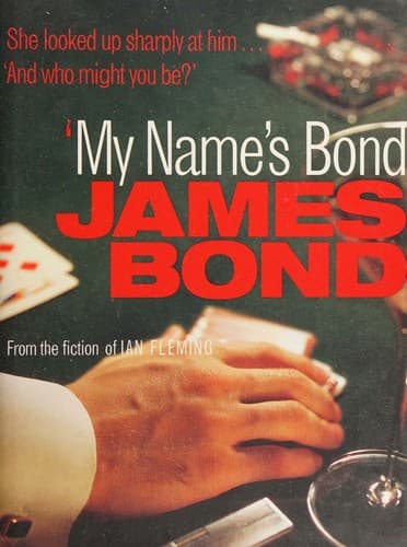 Tapa de 'My Name's Bond, James Bond'