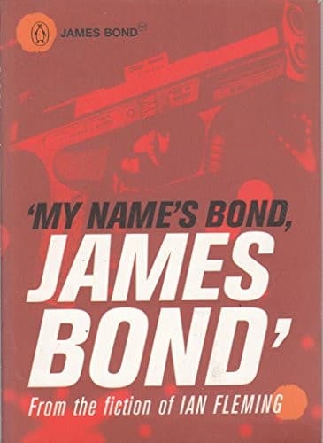 Tapa de My Name's Bond, James Bond