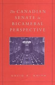 Tapa de The Canadian senate in bicameral perspective