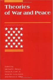 Tapa de Theories of war and peace