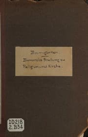 Tapa de Bismarcks Stellung zu Religion und Kirche zumeist nach eigenen Aeusserungen