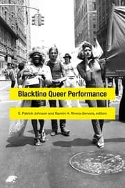 Tapa de Blacktino queer performance