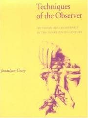 Tapa de Techniques of the Observer