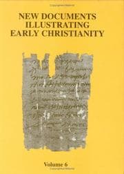 Tapa de A Review of the Greek Inscriptions and Papyri Published in 1980-81 (New Documents Illustrating Early Christianity)