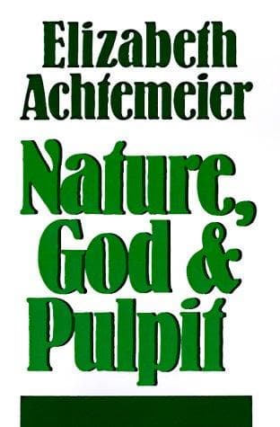 Tapa de Nature, God and Pulpit