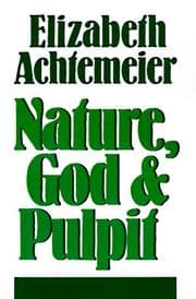 Tapa de Nature, God and Pulpit