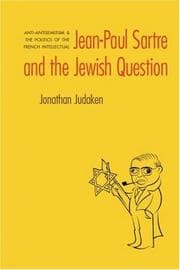 Tapa de Jean-Paul Sartre and The Jewish Question