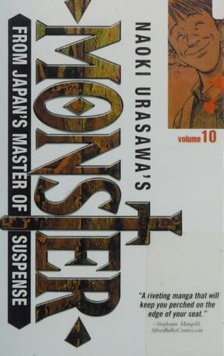 Tapa de Naoki Urasawa's Monster, Vol. 10
