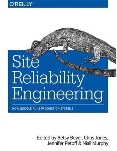Tapa de Site Reliability Engineering