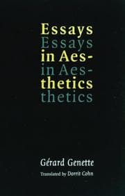 Tapa de Essays in aesthetics