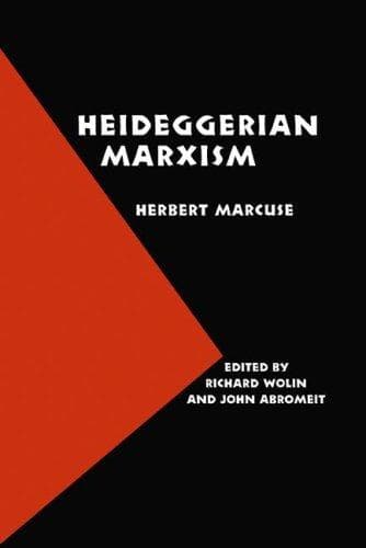 Tapa de Heideggerian Marxism