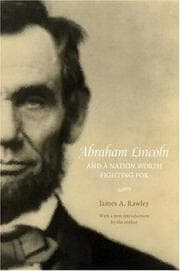 Tapa de Abraham Lincoln and a nation worth fighting for